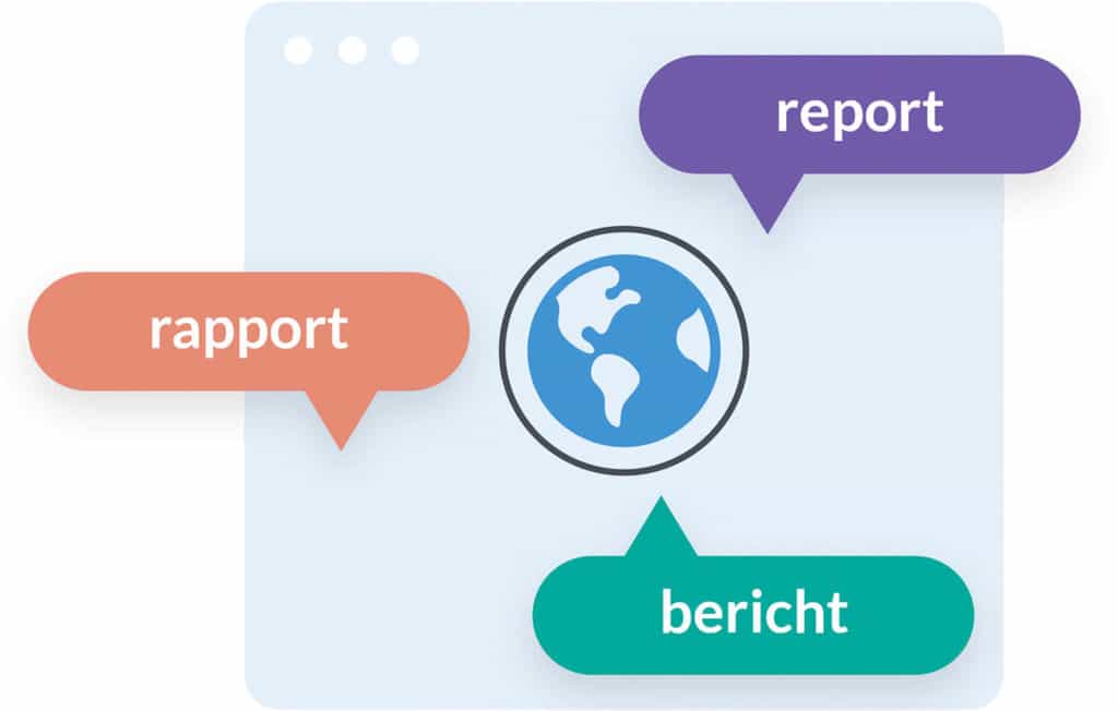 Übersetzung in jede Sprache
