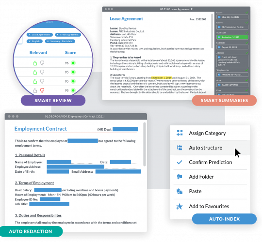 AI tools for the data room